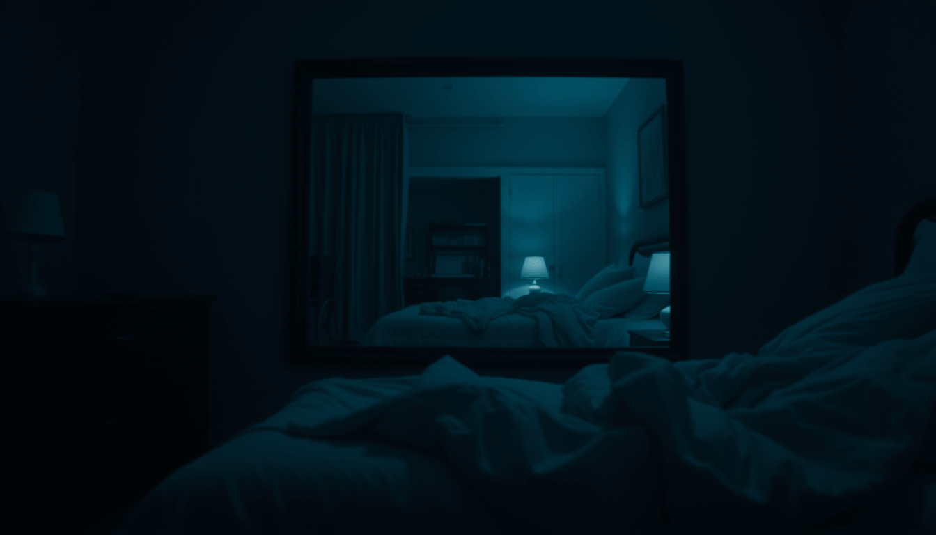 為何半夜瞥見鏡中倒影_驚嚇反應遠超預期
