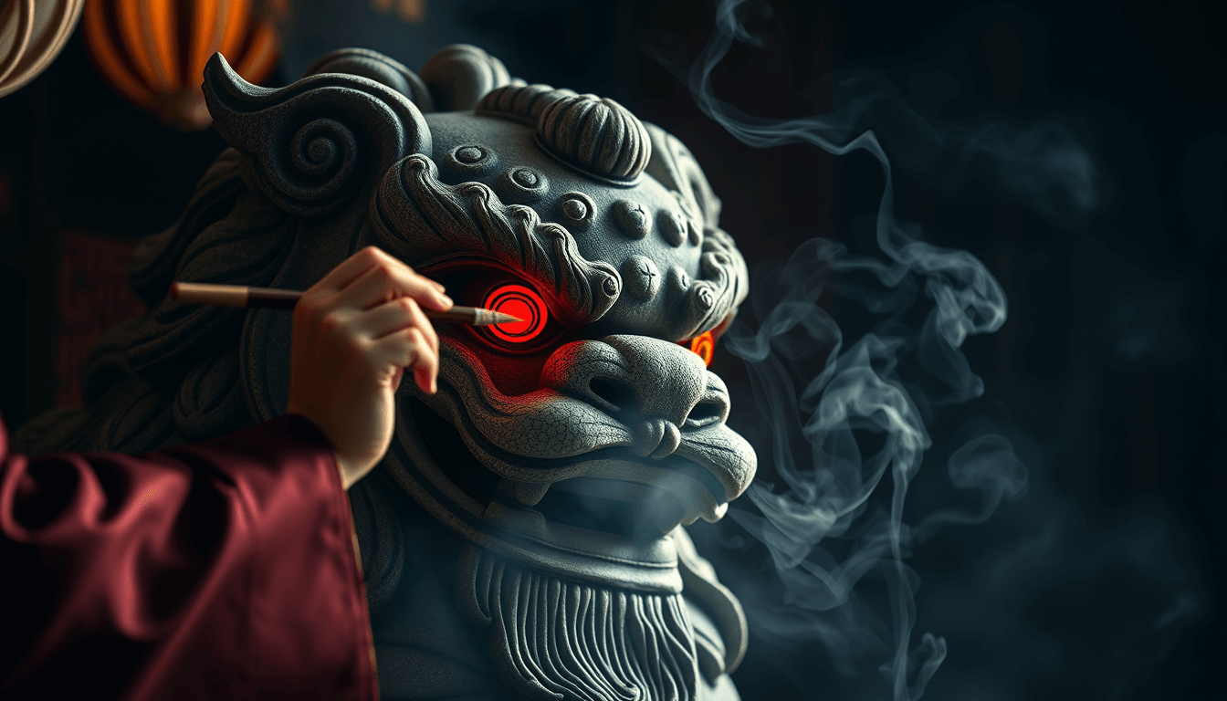 開光儀式為何是啟動器_未經_點睛_的獅咬劍只是裝飾品