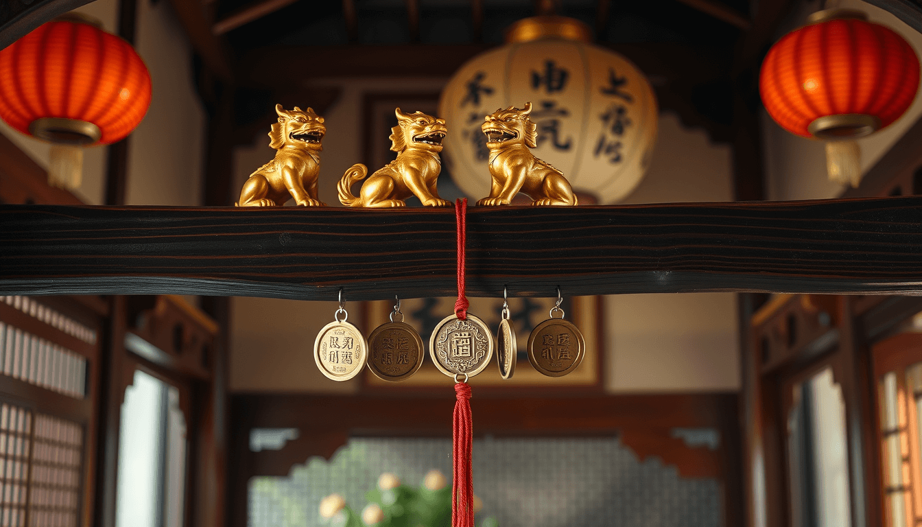 麒麟踩八卦與五帝錢_如何正確擺放才能啟動_鎮壓_效果